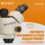 Kaigexin KGX-6X-60X مايكروسكوب - Image 5